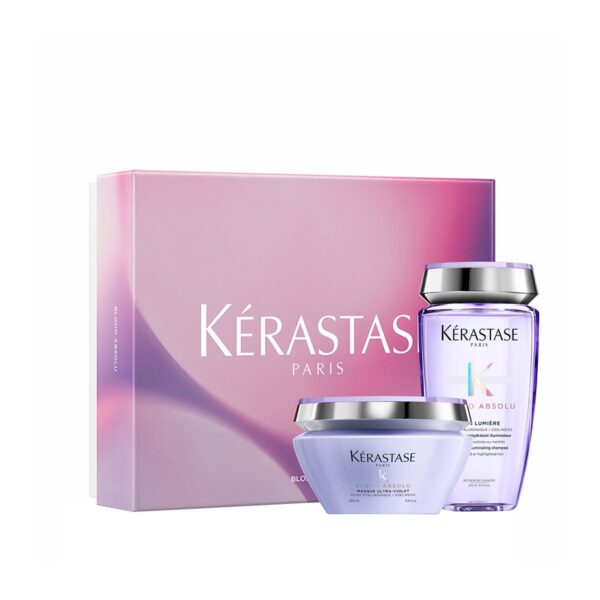 Kérastase Coffret Blond Absolu Spring 2024 (Bain Lumière 250ml & Masque Ultra Violet 200ml)