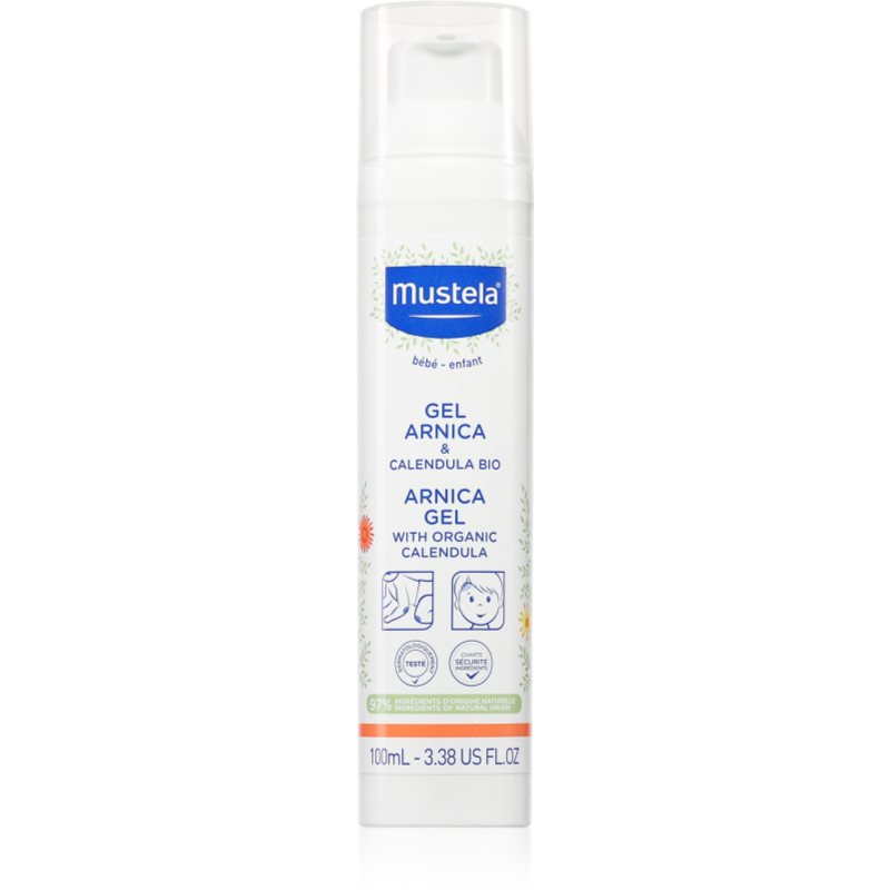Mustela Bébé Arnica τζελ για μελανιές, μώλωπες και οίδημα για παιδιά 9m+ 100 ml