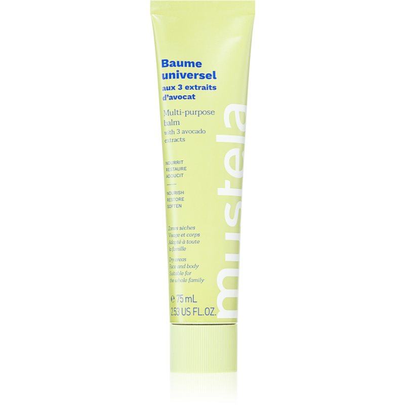 Mustela BIO Multi-purpose Balm πολυλειτουργικό βάλσαμο για παιδιά από τη γέννηση 75 ml