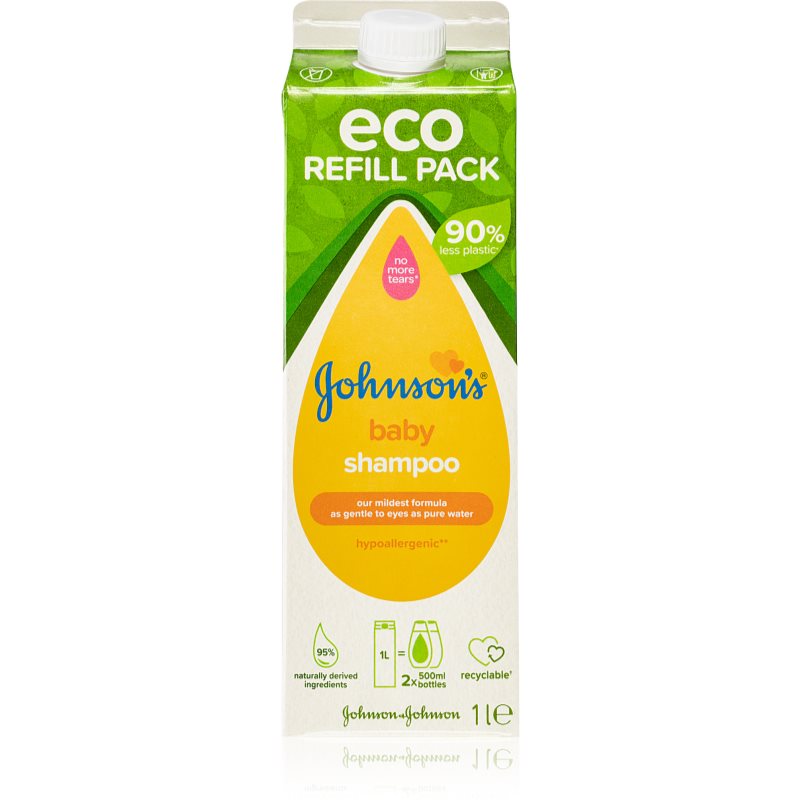 Johnson's® Baby παιδικό σαμπουάν ανταλλακτικό 1000 ml