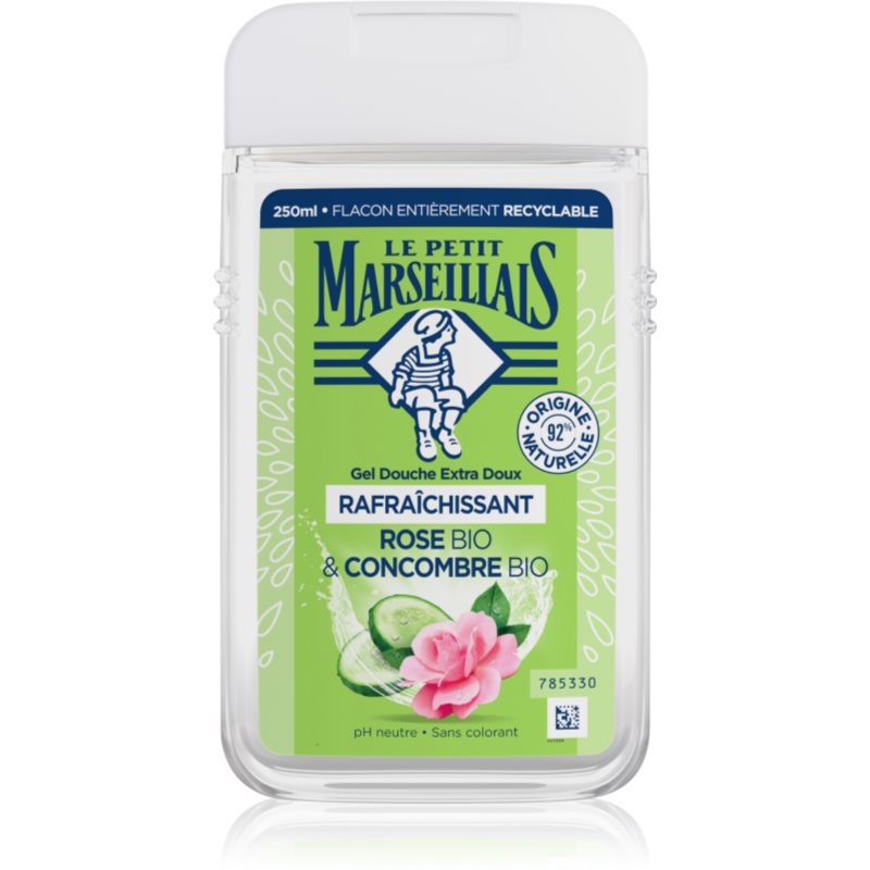 Le Petit Marseillais Bio Rose > Bio Cucumber απαλό τζελ για ντους 250 ml