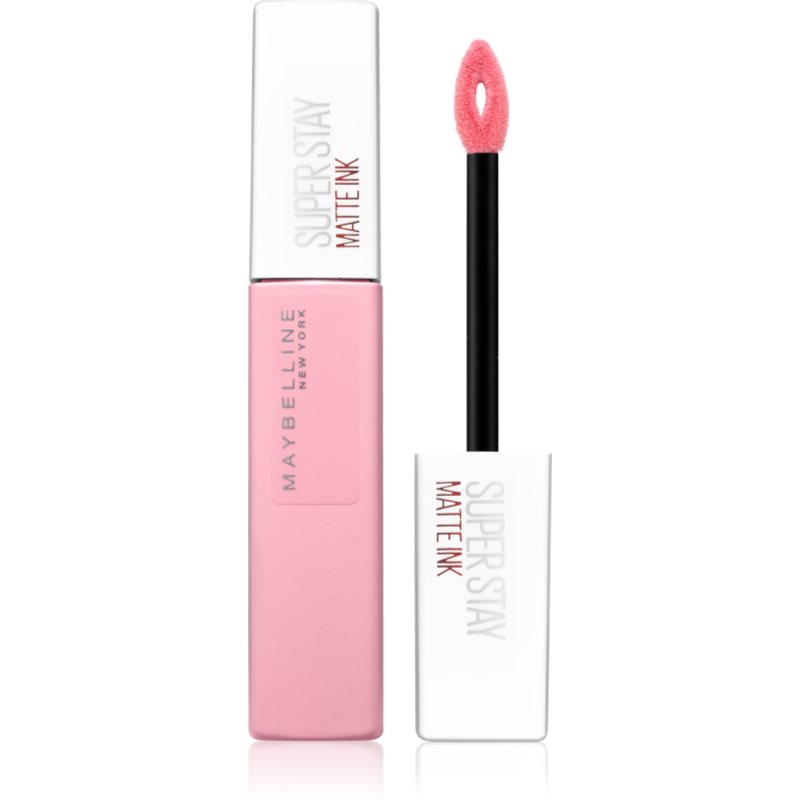 MAYBELLINE NEW YORK SuperStay Matte Ink ματ υγρό κραγιόν για μακρόχρονη επίδραση απόχρωση 10 Dreamer 5 ml