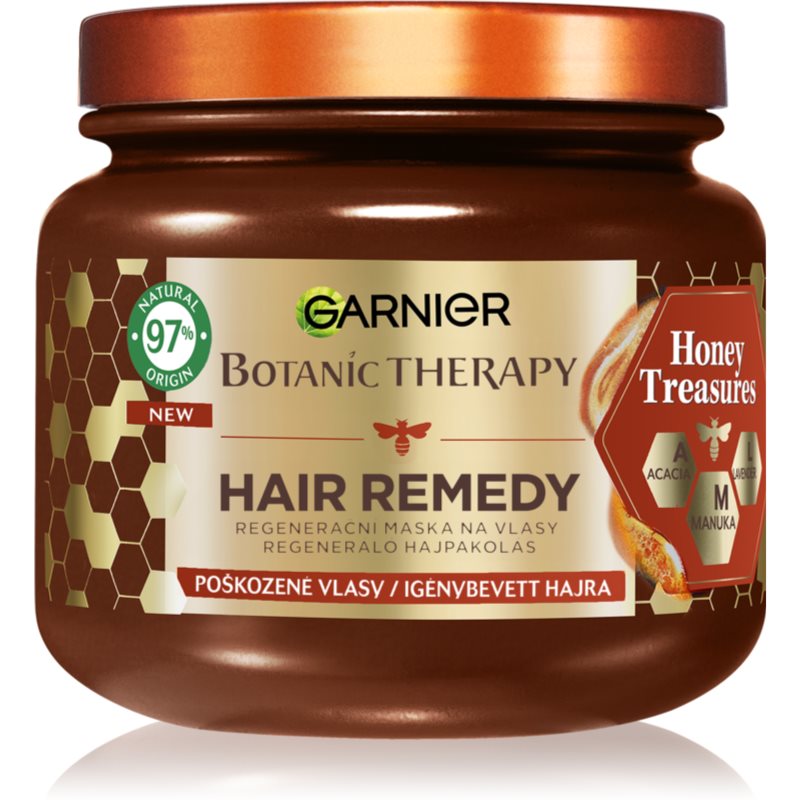 Garnier Botanic Therapy Hair Remedy αναγεννητική μάσκα για κατεστραμμένα μαλλιά 340 ml