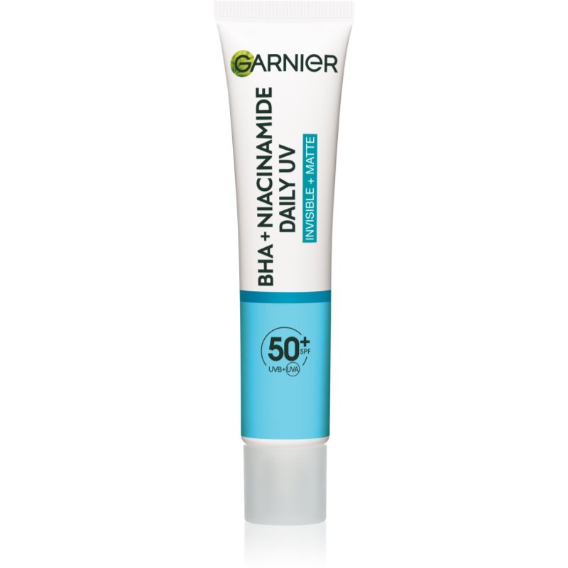 Garnier Pure Active Daily UV ματ υγρό ενάντια στις ατέλειες της επιδερμίδας SPF 50+ 40 ml