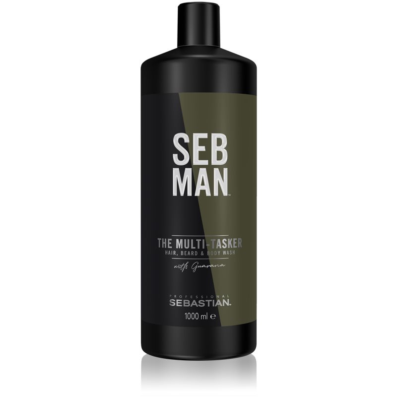 Sebastian Professional SEB MAN The Multi-tasker σαμπουάν για τα μαλλιά, τα γένια και το σώμα 1000 ml