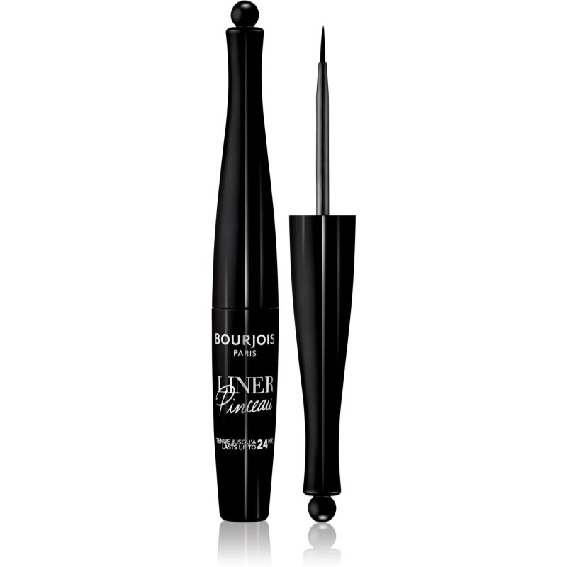 Bourjois Liner Pinceau μακράς διαρκείας λάινερ ματιών απόχρωση 01 Noir Beaux-Arts 2,5 ml
