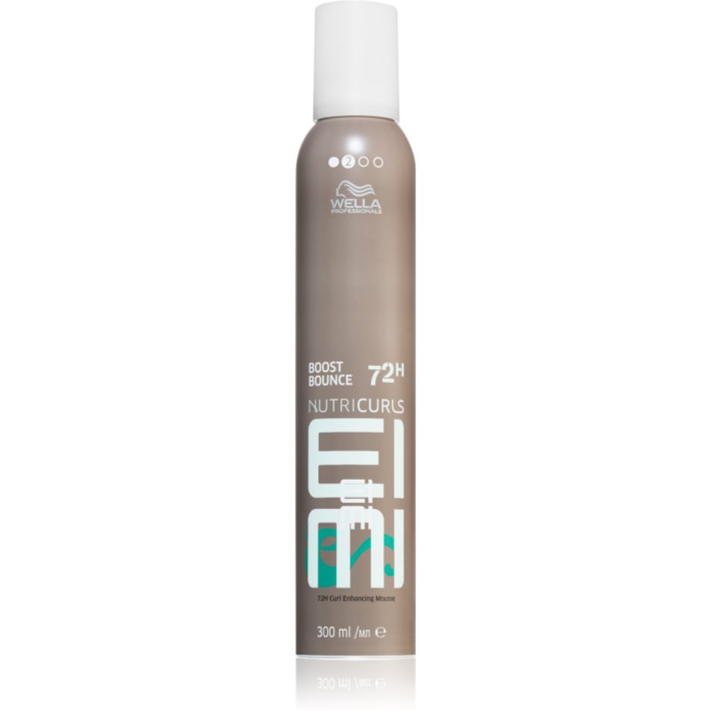 Wella Professionals Eimi Nutricurls Boost Bounce αφρώδες σκληρυντικό μους για σγουρά μαλλιά 300 μλ