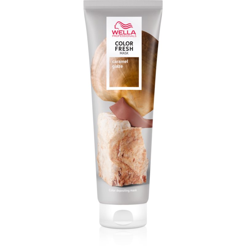 Wella Professionals Color Fresh Μάσκα με τεχνολογία bonding color για όλους τους τύπους μαλλιών απόχρωση Caramel Glaze 150 ml