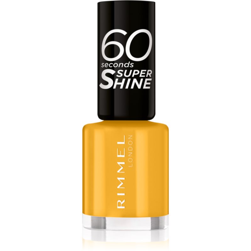 Rimmel 60 Seconds Super Shine βερνίκι νυχιών απόχρωση 150 Sandy Toes 8 ml