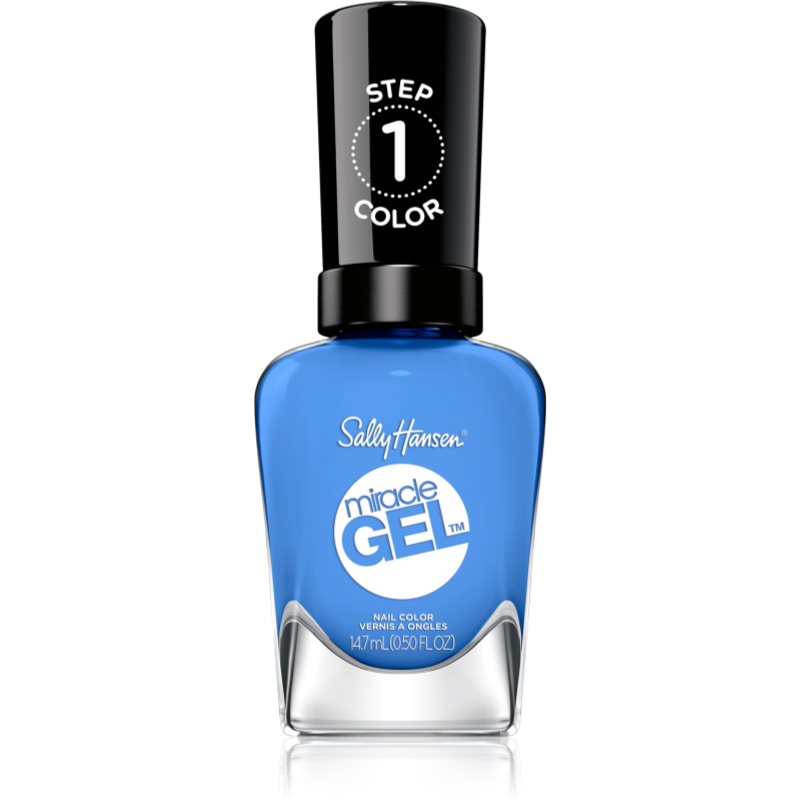 Sally Hansen Miracle Gel™ τζελ βερνίκι νυχιών χωρίς τη χρήση των UV/LED λαμπτήρων απόχρωση 642 Oaseas 14,7 ml