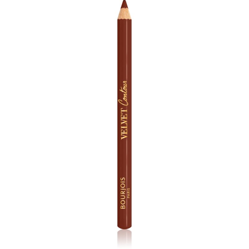 Bourjois Velvet Contour μολύβι περιγράμματος για τα χείλη απόχρωση 12 Brunette 1,14 γρ