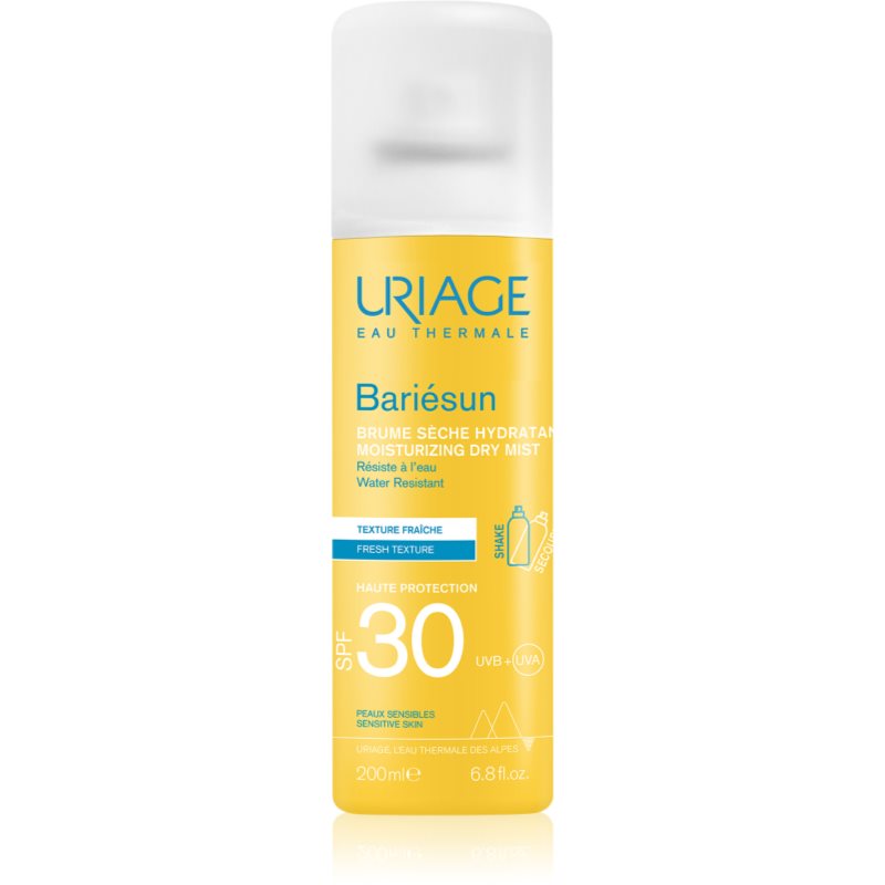 Uriage Bariésun Dry Mist SPF 30 αδιάβροχο αντηλιακο mist SPF 30 200 ml