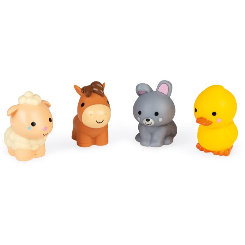 Janod Bath Toy 4 Animal Squirters παιχνίδι νερού 10 m+ 4 τμχ