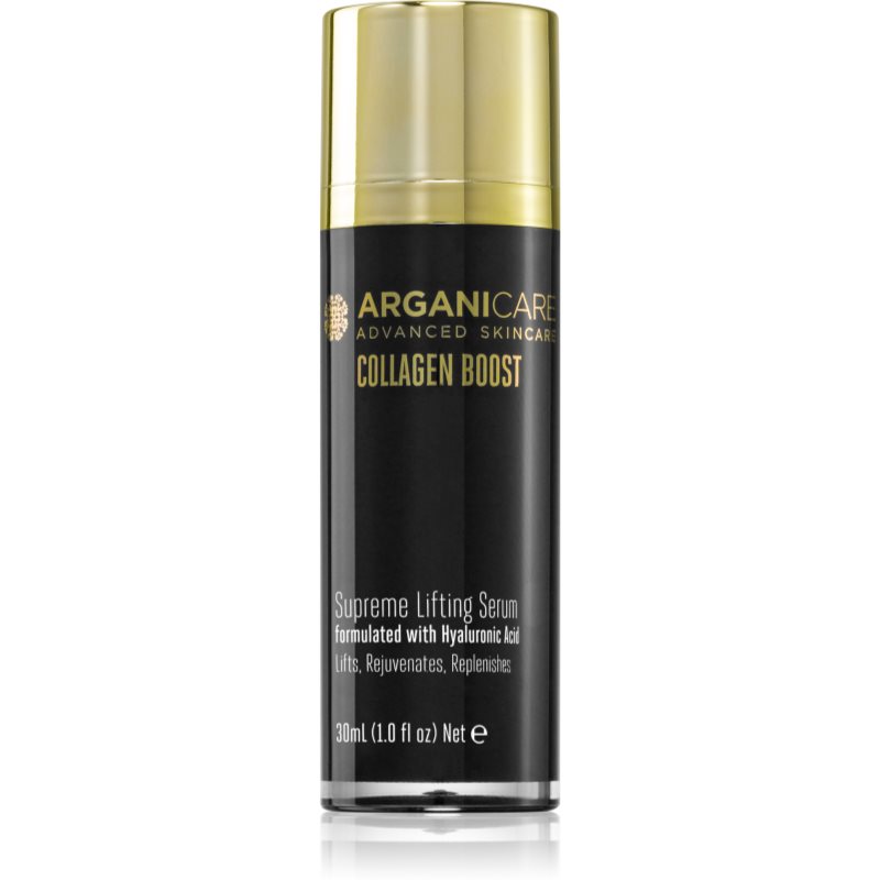 Arganicare Collagen Boost Supreme Lifting Serum ανανεωτικός ορός για όλους τους τύπους επιδερμίδας 30 ml