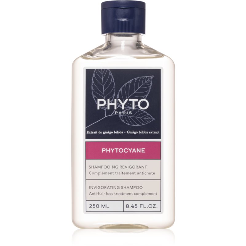Phyto Phytocyane Invigorating Shampoo ενεργοποιητικό σαμπουάν για την αντιμετώπιση της τριχόπτωσης 250 μλ