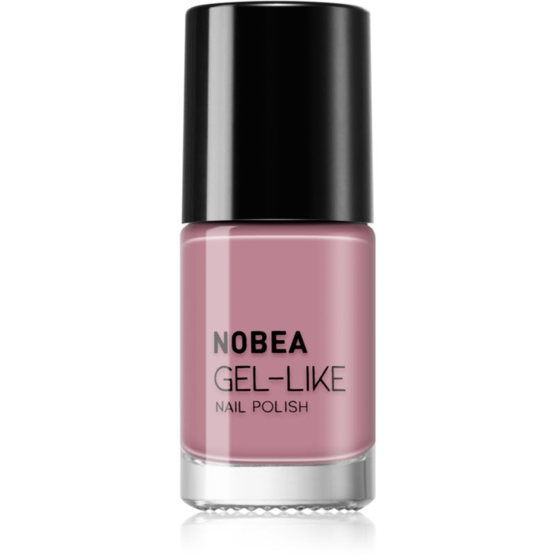 NOBEA Day-to-Day Gel-like Nail Polish βερνίκι νυχιών για τζελ αποτέλεσμα απόχρωση Rouge #N03 6 ml