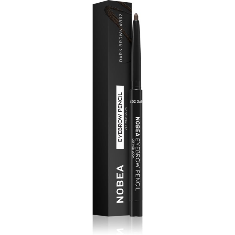 NOBEA Day-to-Day Eyebrow Pencil αυτόματο μολύβι για τα φρύδια 02 Dark brown 0,3 γρ