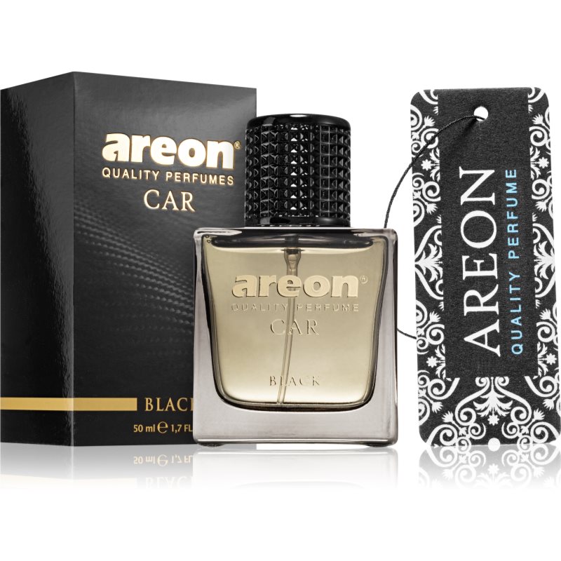 Areon Parfume Black αποσμητικό χώρου γιατο αυτοκίνητο 50 ml