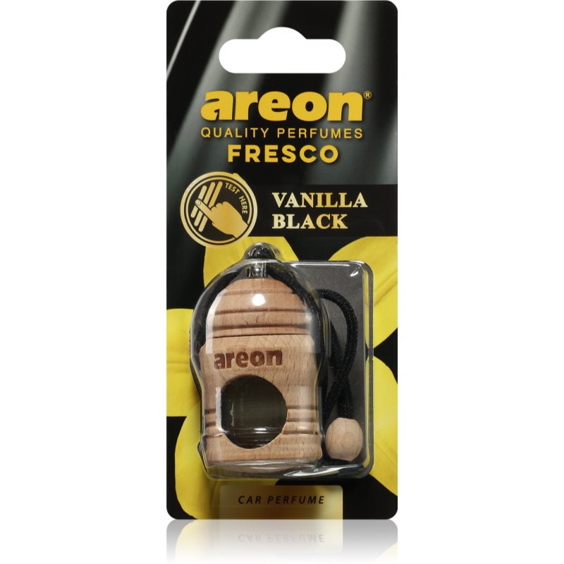 Areon Fresco Vanilla Black άρωμα για αυτοκίνητο 4 ml
