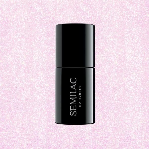 Semilac 390 ημιμόνιμο βερνίκι Spark of Bare Love 7ml