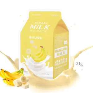 A'pieu Banana Milk One Pack Face Mask 21g