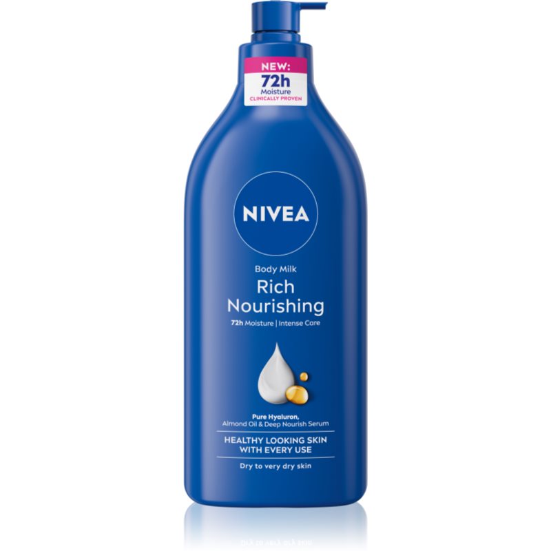 Nivea Body Milk θρεπτικό γαλάκτωμα σώματος 625 ml