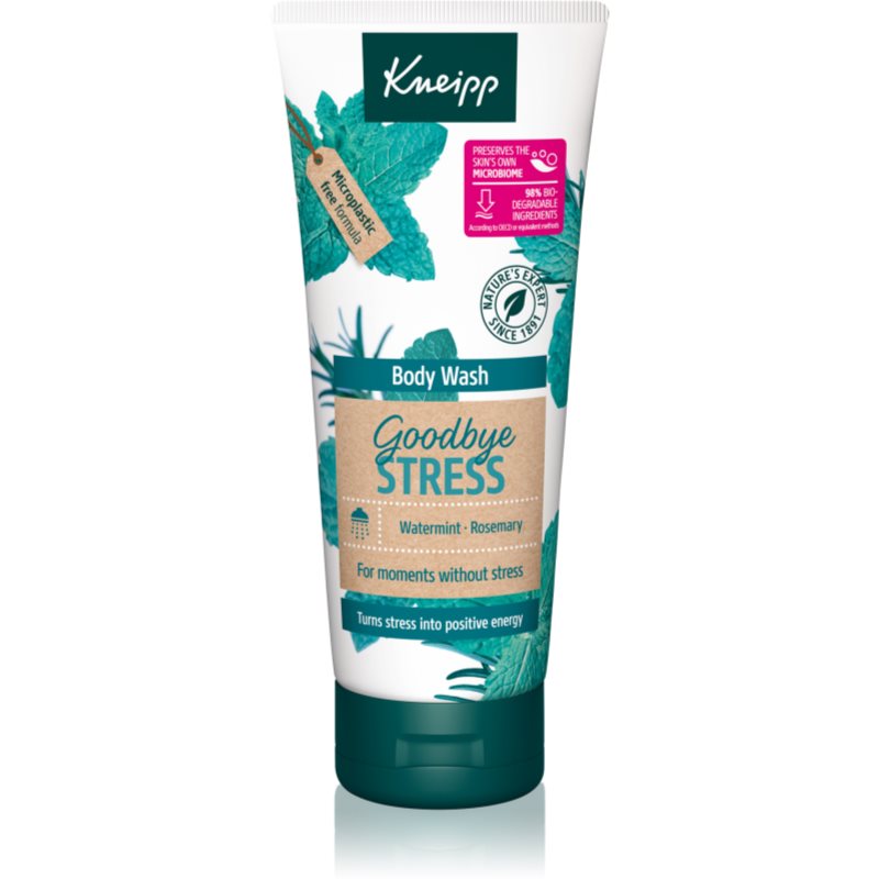 Kneipp Goodbye Stress απαλό τζελ για ντους με τονωτική δράση 200 ml