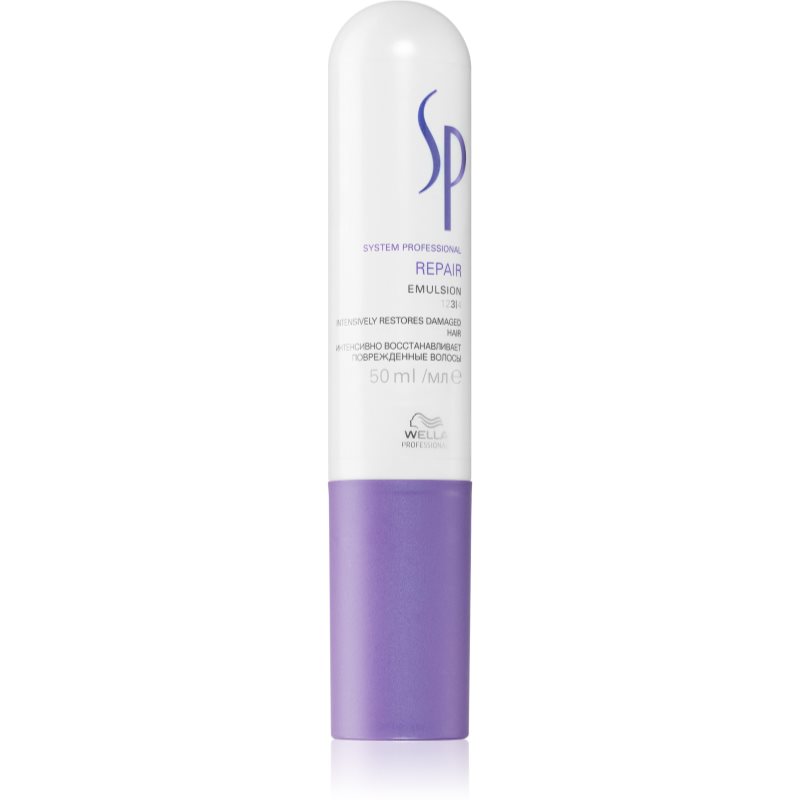 Wella Professionals SP Repair γαλάκτωμα για κατεστραμμένα, χημικά επεξεργασμένα μαλλιά 50 ml