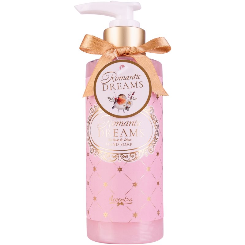 Accentra Romantic Dreams Tea Rose > Velvet υγρό σαπούνι για τα χέρια με αντλία 200 ml