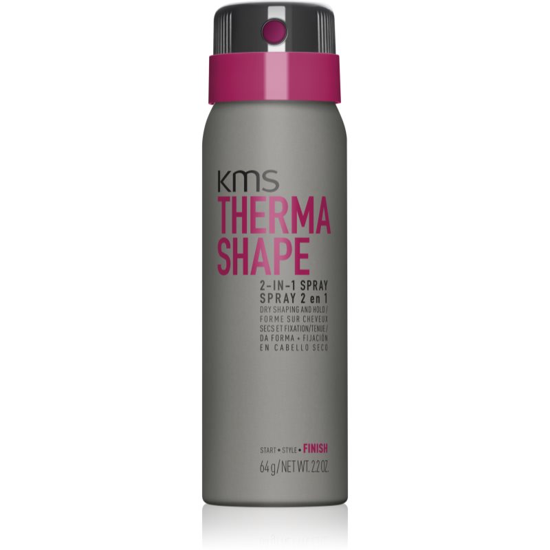 KMS Thermashape 2-IN-1 Spray λακ μαλλιών για θερμική επεξεργασία μαλλιών 75 ml