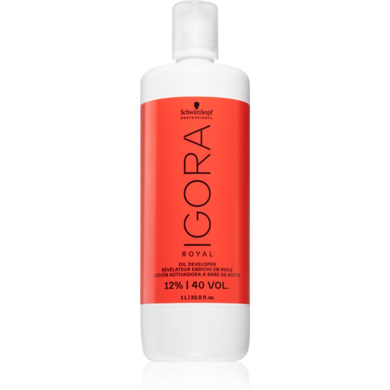 Schwarzkopf Professional IGORA Royal γαλάκτωμα ενεργοποίησης 12% 40 Vol. 12% / 40 Vol. 1000 ml