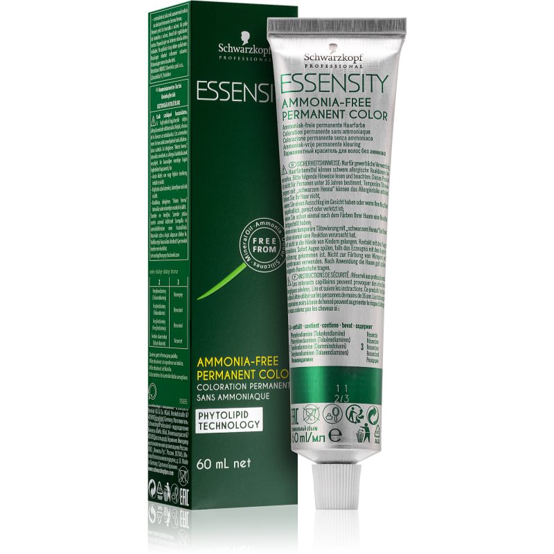 Schwarzkopf Professional Essensity Colour βαφή μαλλιών απόχρωση 9-0 Extra Light Blonde Natural 60 ml