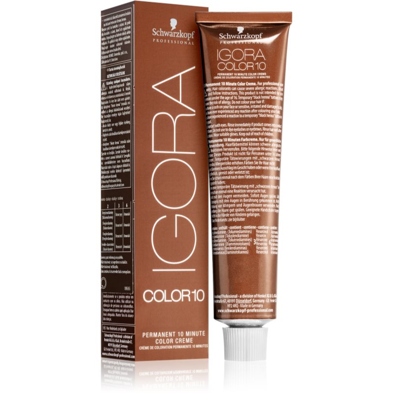 Schwarzkopf Professional IGORA Color 10 μόνιμη βαφή μαλλιών απόχρωση 7-0 Medium Blonde Natural 60 ml