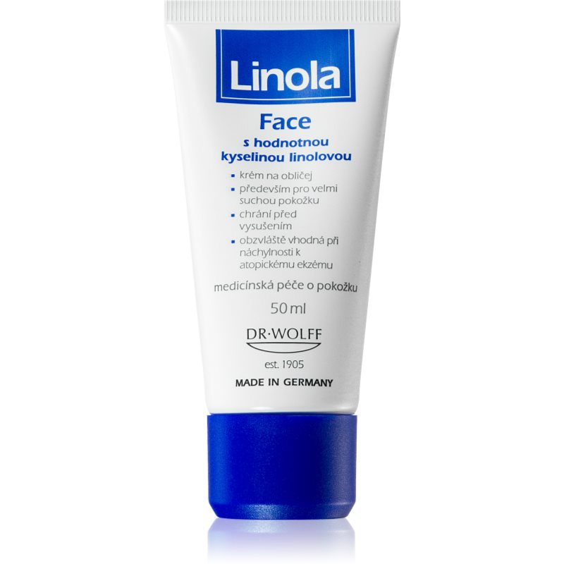 Linola Face ενυδατική και θρεπτική κρέμα για ξηρή και ατοπική επιδερμίδα 50 ml