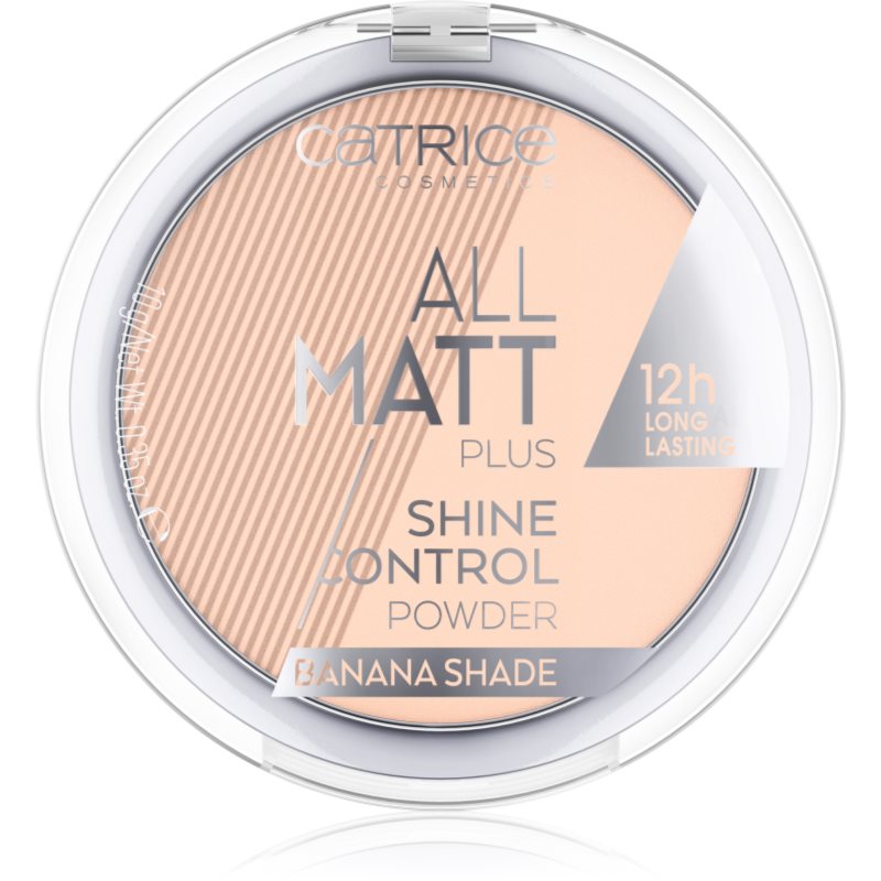 Catrice All Matt Plus ματ πούδρα απόχρωση 002 banana shade 10 γρ
