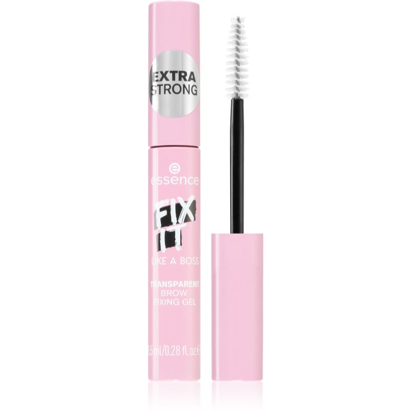 essence FIX IT LIKE A BOSS διαφανές σταθεροποιητικό τζελ Για τα φρύδια 8,5 ml