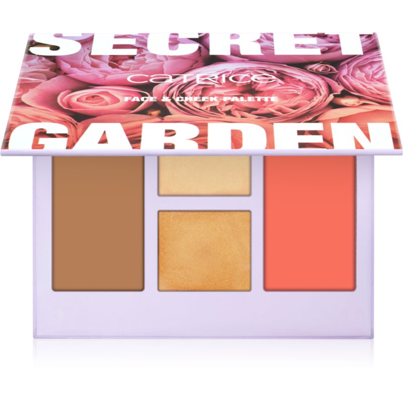 Catrice Secret Garden μικρή παλέτα περιγράμματος 12 γρ