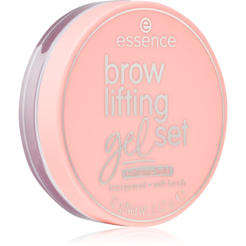 essence Brow Lifting Gel Set σταθεροποιητικό τζελ Για τα φρύδια με βούρτσα 12 γρ