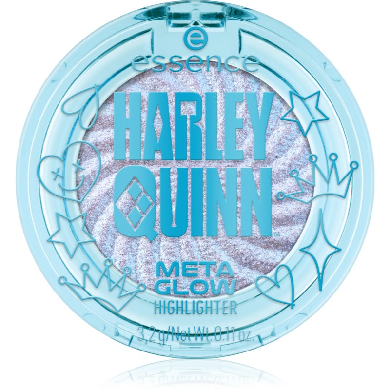 essence Harley Quinn λαμπρυντική πούδρα απόχρωση 02 Lucky You 3,2 γρ