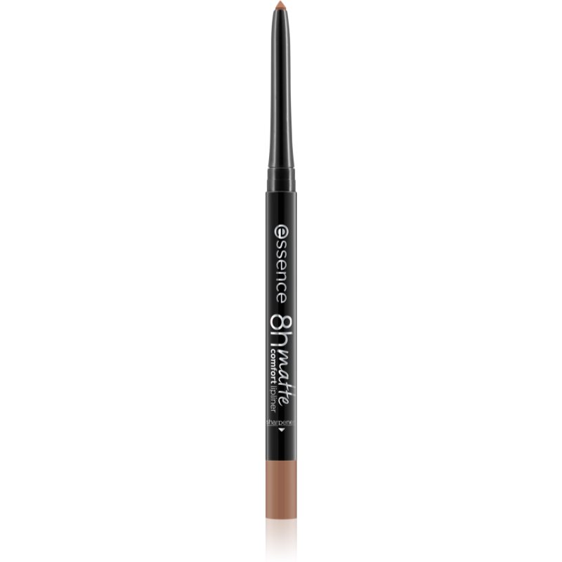 essence 8h Matte Comfort Ματ λάινερ χειλιών με ξύστρα απόχρωση 16 Run, Don't Walk 0,3 γρ