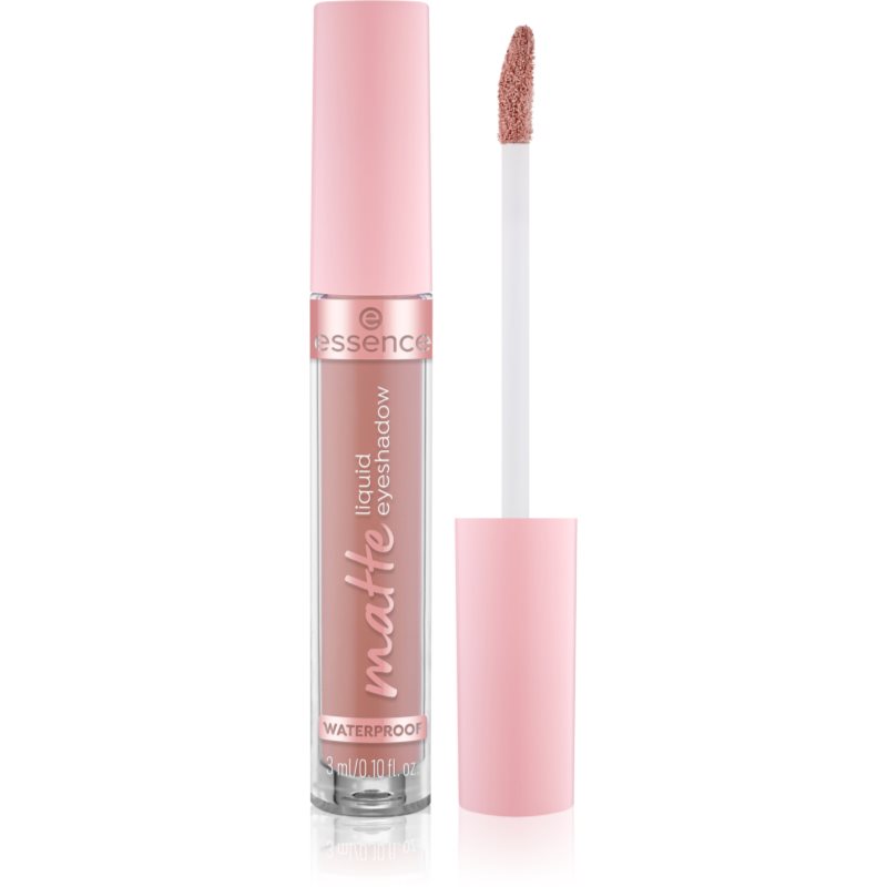 essence Matte υγρές σκιές ματιών απόχρωση 01 Bare Bliss 3 ml