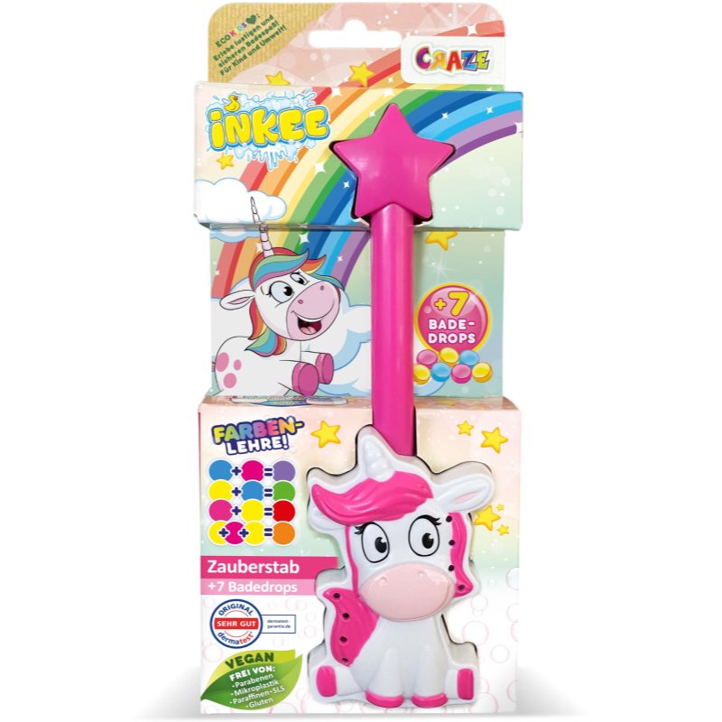 Craze INKEE Wand Unicorn παιχνίδι για το μπάνιο 1 τμχ