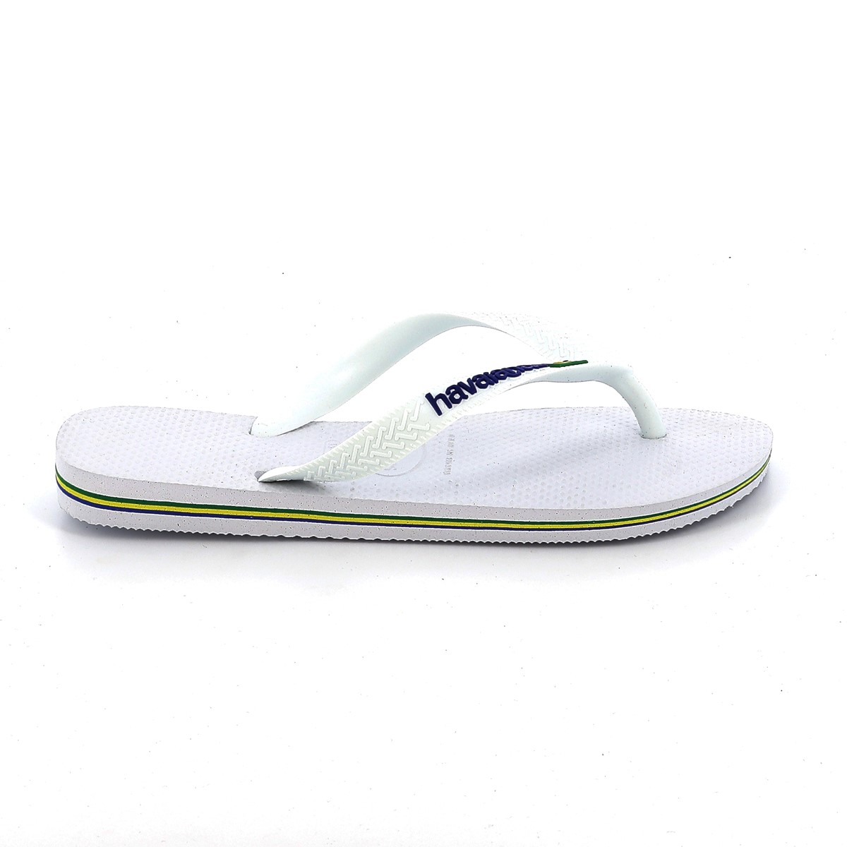 Σαγιονάρα Havaianas Brasil Logo Χρώματος Λευκό 4110850-0001
