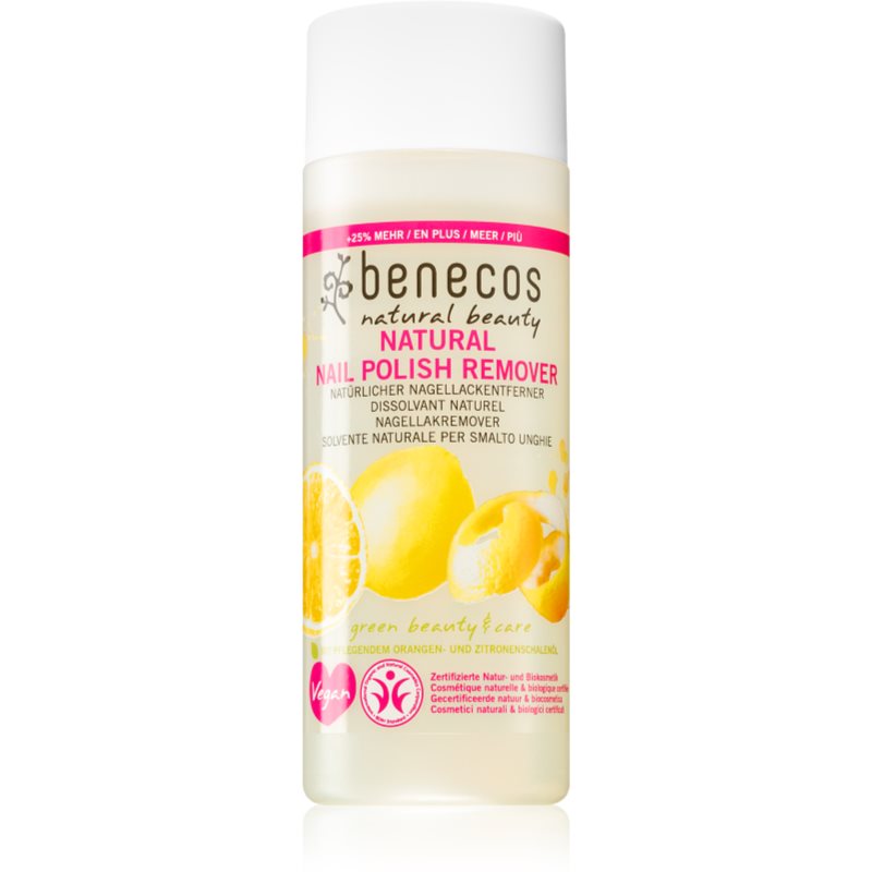 Benecos Natural Beauty ασετόν για τα νύχια χωρίς ασετόνη 125 μλ