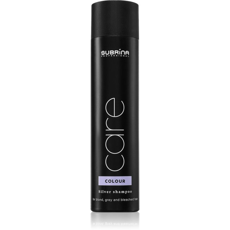 Subrina Professional Care Colour ασημένιο σαμπουάν εξουδετέρωση κίτρινων αποχρώσεων 250 ml