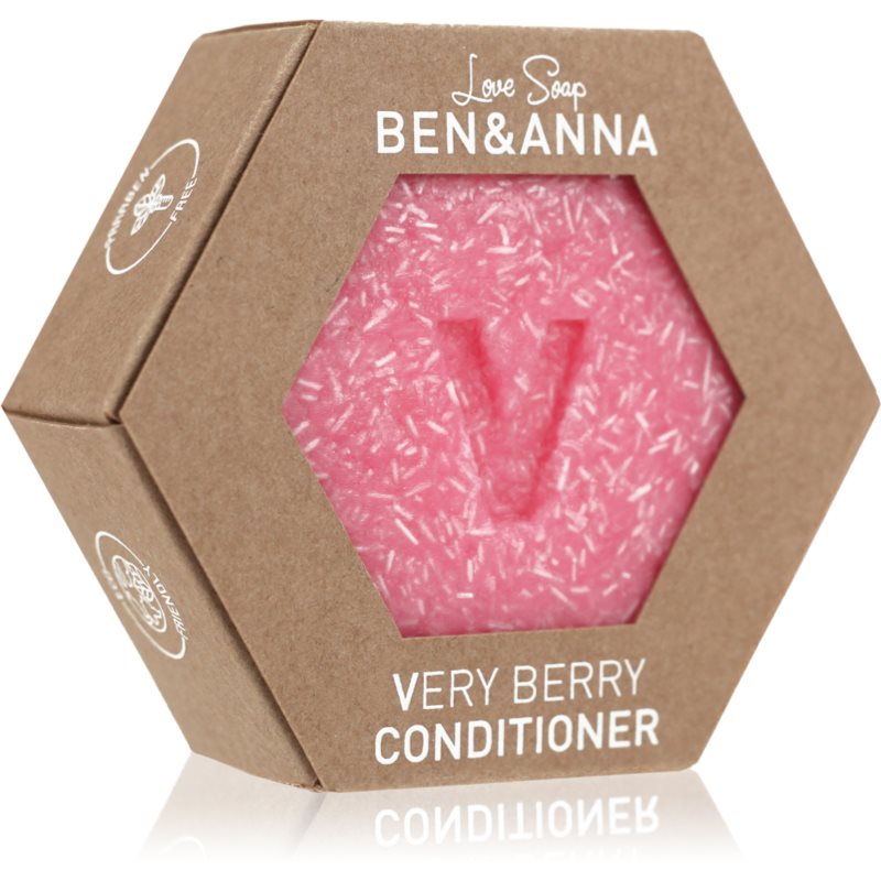 BEN>ANNA Love Soap Conditioner Κοντίσιονερ σε μορφή μπάρας Very Berry 60 γρ