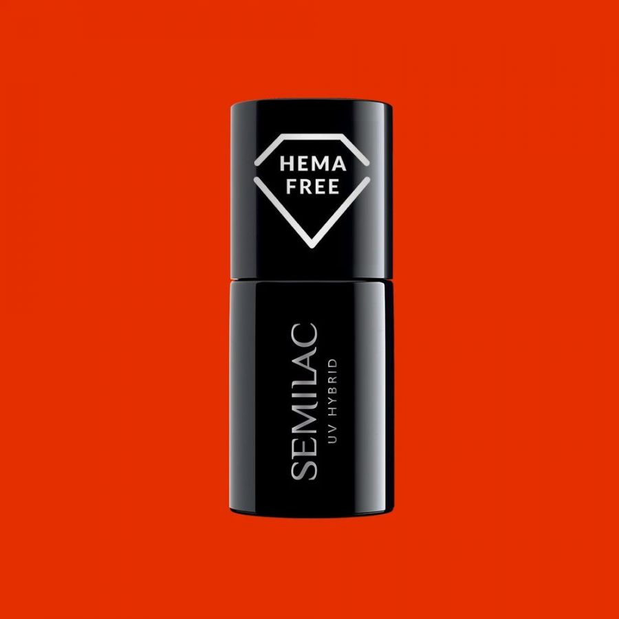 Semilac 434 ημιμόνιμο βερνίκι Optimistic Red 7ml