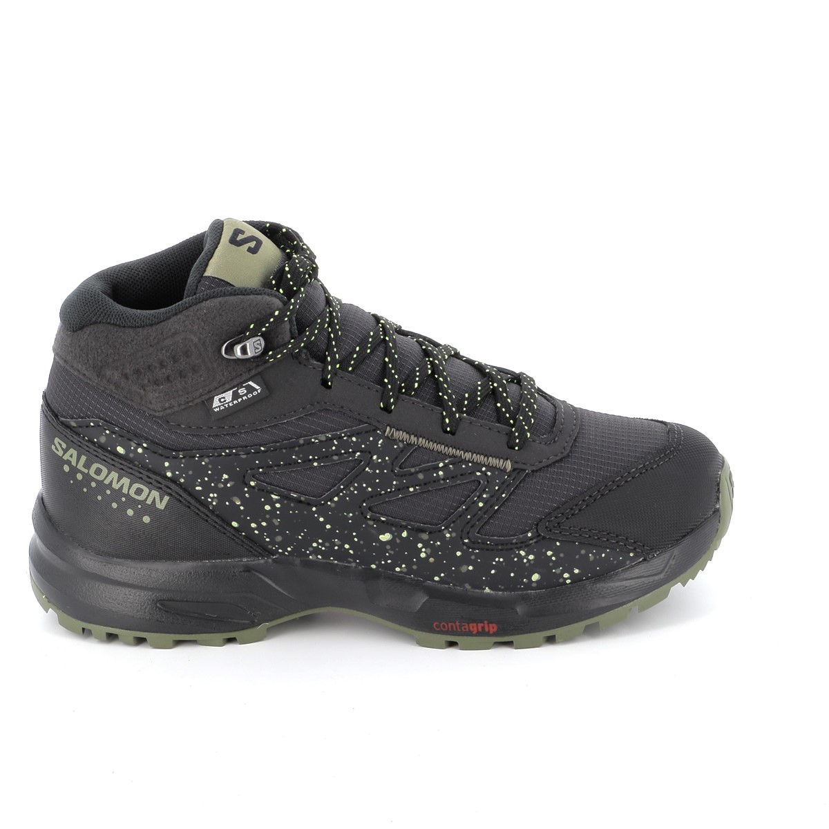 Παιδικό Αθλητικό Μποτάκι για Αγόρι Salomon Kids Shoes Outway Mid Cswp J Χρώματος Μαύρο 472835