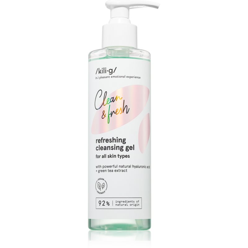 Kilig Clean > Fresh Refreshing τζελ καθαρισμού Για το πρόσωπο 250 ml