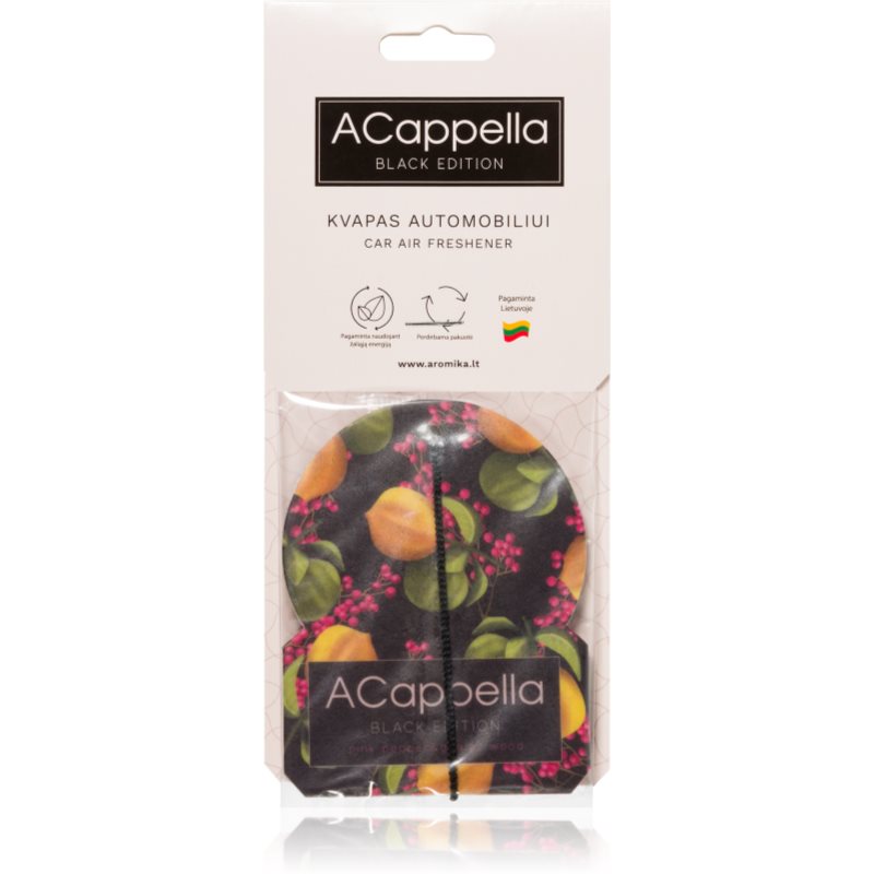 ACappella Black Edition Pink Pepper αποσμητικό χώρου 1 τμχ